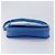 Borsa a tracolla CARTIER Must Line in pelle blu e tono oro Auth 199340 - vista 5