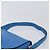 Borsa a tracolla CARTIER Must Line in pelle blu e tono oro Auth 199340 - vista 8