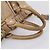 Borsa a mano Miu Miu in pelle 2way Beige tono oro Auth 199333A - vista 7