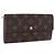 LOUIS VUITTON Monogram Portefeuille Sarah Long Wallet M61734 LV Auth 202008 Monogramma