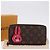 LOUIS VUITTON Monogram sun yitian Zippy Wallet Cartera M83689 LV Auth 199848SAM Monograma - vista 12