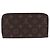 LOUIS VUITTON Monogram sun yitian Zippy Wallet Cartera M83689 LV Auth 199848SAM Monograma - vista 2