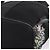 Miu Miu Rucksack Canvas Black Silver Auth ka6007 Schwarz Silber - Ansicht 18