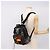 Miu Miu Rucksack Canvas Black Silver Auth ka6007 Schwarz Silber - Ansicht 27