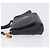 Borsa a tracolla BURBERRY in pelle blu navy e oro Auth 202255 - vista 4