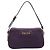 Bolsa de mão Miu Miu em couro roxo dourado Auth 202035V - vista 13