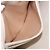 Borsa a mano CHANEL Mouton Beige CC Auth 200356A - vista 21