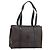 Céline Borsa Tote CELINE Macadam PVC Pelle Nero Tono Oro Auth 202273