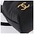 Borsa a tracolla CHANEL Triple Coco Chain in pelle Caviar Nera e Oro CC Auth yk20817SAV Nero D'oro - vista 16
