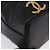 Borsa a tracolla CHANEL Triple Coco Chain in pelle Caviar Nera e Oro CC Auth yk20817SAV Nero D'oro - vista 8