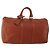 LOUIS VUITTON Epi Keepall 50 Boston Bag Brown M42968 LV Auth 200906 Marrone