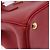 Borsa a mano PRADA Galleria in pelle Saffiano 2way Rossa Oro Auth 199932V Rosso D'oro - vista 16