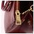 Borsa a mano PRADA Galleria in pelle Saffiano 2way Rossa Oro Auth 199932V Rosso D'oro - vista 26