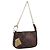 LOUIS VUITTON Label Collection Mini Pochette Accessoires M63798 LV Auth bs36887 Monogramma