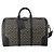 Padlock Borsa Boston GUCCI GG Supreme GG Caleido PVC 2way Beige Black 406380 Auth 196436SAM Nero - vista 13