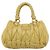 Borsa Miu Miu Matelassé in pelle 2way Gialla Tono Oro Auth 167575V Giallo - vista 2