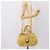 Borsa Miu Miu Matelassé in pelle 2way Gialla Tono Oro Auth 167575V Giallo - vista 26