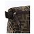Borsa Tote FENDI Zucca Canvas Nylon Marrone Nero Auth 197867 - vista 10