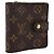 LOUIS VUITTON Monogram Compact Zip Wallet M61667 LV Auth am12518V Monogramme