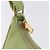 Céline CELINE Hand Pouch Mini Ava Hand Bag Leather Green Gold Auth 200058M Doré Vert - vue 10