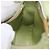 Céline CELINE Hand Pouch Mini Ava Hand Bag Leather Green Gold Auth 200058M Doré Vert - vue 19
