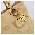 Borsa a mano Christian Dior Canage Suede Beige Gold Auth bs36869 D'oro - vista 17