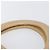Borsa a mano Christian Dior Canage Suede Beige Gold Auth bs36869 D'oro - vista 9