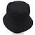 PRADA Bucket Hat Nylon Schwarz Silber Auth 200831V - Ansicht 2