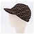 FENDI Zucca Canvas Cap Brown Black Auth ki6793M Braun Schwarz - Ansicht 3
