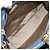 Borsa a mano Miu Miu Vittero Dino Leather 2way Blue Gold Auth 201907V D'oro - vista 11