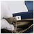 Borsa a mano Miu Miu Vittero Dino Leather 2way Blue Gold Auth 201907V D'oro - vista 12