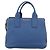 Borsa a mano Miu Miu Vittero Dino Leather 2way Blue Gold Auth 201907V D'oro - vista 13