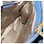 Borsa a mano Miu Miu Vittero Dino Leather 2way Blue Gold Auth 201907V D'oro - vista 21