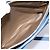 Borsa a mano Miu Miu Vittero Dino Leather 2way Blue Gold Auth 201907V D'oro - vista 26