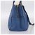 Borsa a mano Miu Miu Vittero Dino Leather 2way Blue Gold Auth 201907V D'oro - vista 3