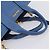 Borsa a mano Miu Miu Vittero Dino Leather 2way Blue Gold Auth 201907V D'oro - vista 7