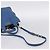 Borsa a mano Miu Miu Vittero Dino Leather 2way Blue Gold Auth 201907V D'oro - vista 9