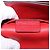 Borsa a tracolla con catena Salvatore Ferragamo in pelle rossa tono oro Auth 200367A Rosso - vista 11