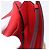 Borsa a tracolla con catena Salvatore Ferragamo in pelle rossa tono oro Auth 200367A Rosso - vista 23