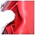 Borsa a tracolla con catena Salvatore Ferragamo in pelle rossa tono oro Auth 200367A Rosso - vista 25