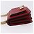 Borsa a tracolla con catena Salvatore Ferragamo in pelle rossa tono oro Auth 200367A Rosso - vista 4