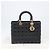 Borsa Christian Dior Lady Dior Canage in pelle d'agnello 2way Nero Oro Auth 199180M D'oro - vista 12