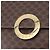 Céline Borsa a tracolla circolare CELINE Macadam Canvas PVC Pelle Marrone Oro Auth 200078A D'oro - vista 17