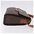 Céline Borsa a tracolla circolare CELINE Macadam Canvas PVC Pelle Marrone Oro Auth 200078A D'oro - vista 3