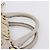 PRADA Geraffte Handtasche Nylon 2way Beige Gold Auth 201930 Golden - Ansicht 14