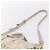 PRADA Geraffte Handtasche Nylon 2way Beige Gold Auth 201930 Golden - Ansicht 15