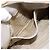 PRADA Geraffte Handtasche Nylon 2way Beige Gold Auth 201930 Golden - Ansicht 26