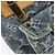 LOUIS VUITTON Monogram Denim Buggy PM Shoulder Bag Blue M95049 LV Auth 202125V Monogramma - vista 9