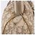 Borsa a tracolla Christian Dior Romantic Chain in PVC e pelle Beige Argento Auth 202221A - vista 17