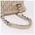 Borsa a tracolla Christian Dior Romantic Chain in PVC e pelle Beige Argento Auth 202221A - vista 7